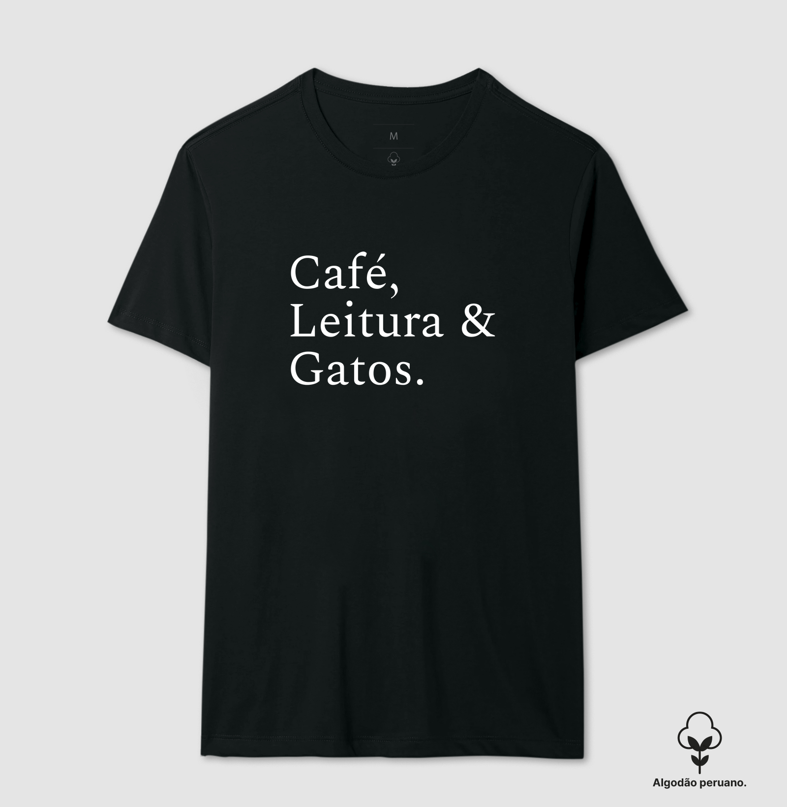 Café, leitura e gatos