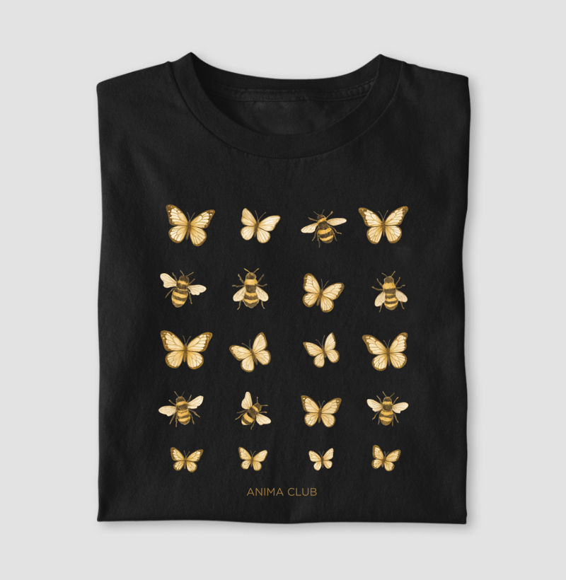Bees and butterflies