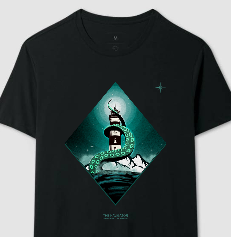 Camiseta Coruja 🌊"The Navigator"