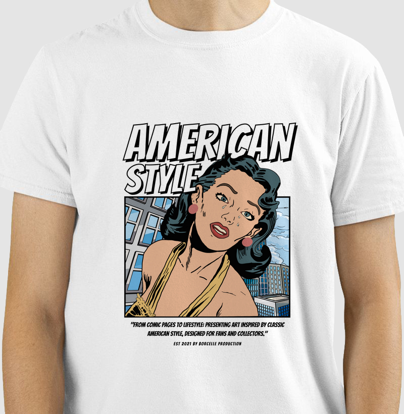 CAMISETA AMERICAN STYLE