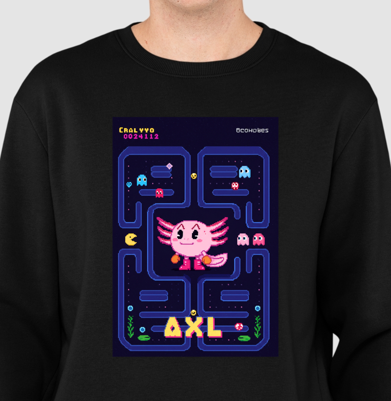 Suéter Moletom - AXL, Pacman(01)