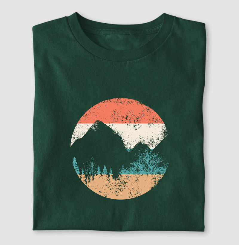 Camiseta Paisagem pintura