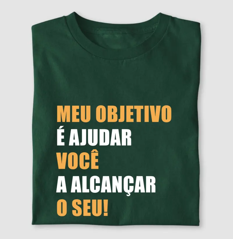 Meu objetivo é ajudar você a alcançar o seu!