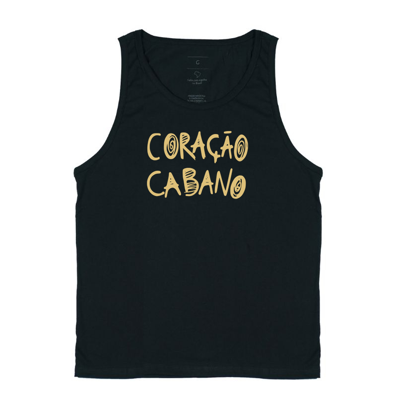 Estampa "Coração Cabano"