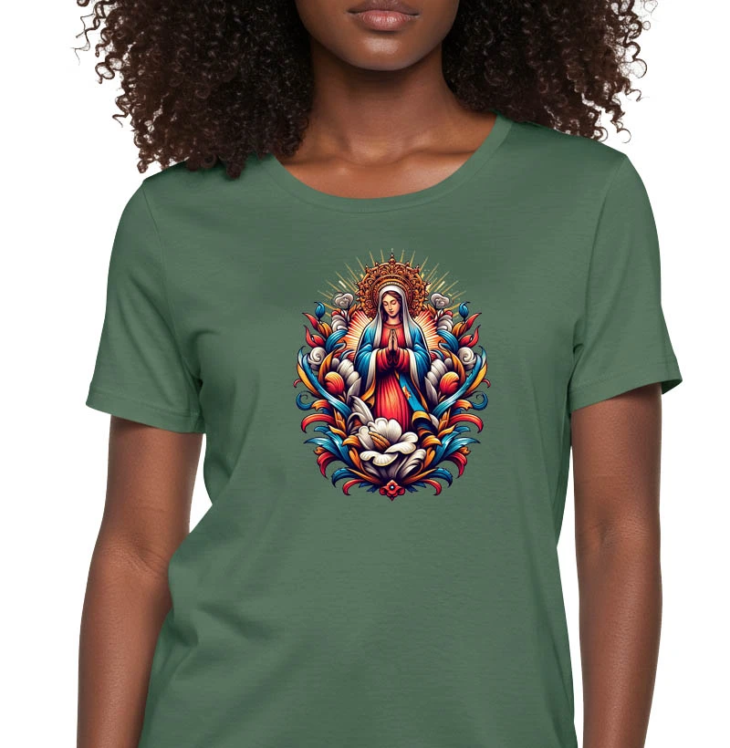 Camiseta Virgem Maria
