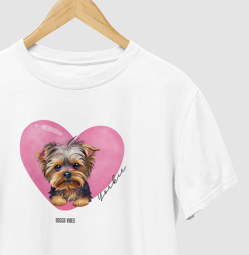 Yorkie Coração
