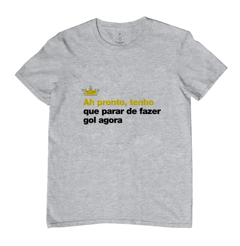 Ah pronto  tenho que parar de fazer gol agora