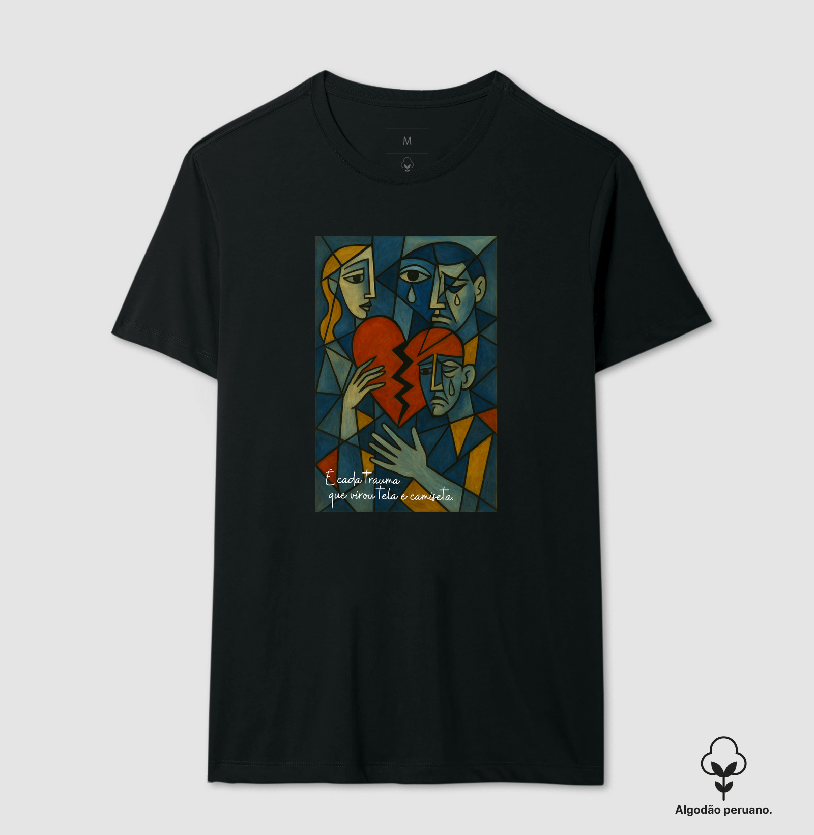 É cada trauma que virou tela e camiseta.