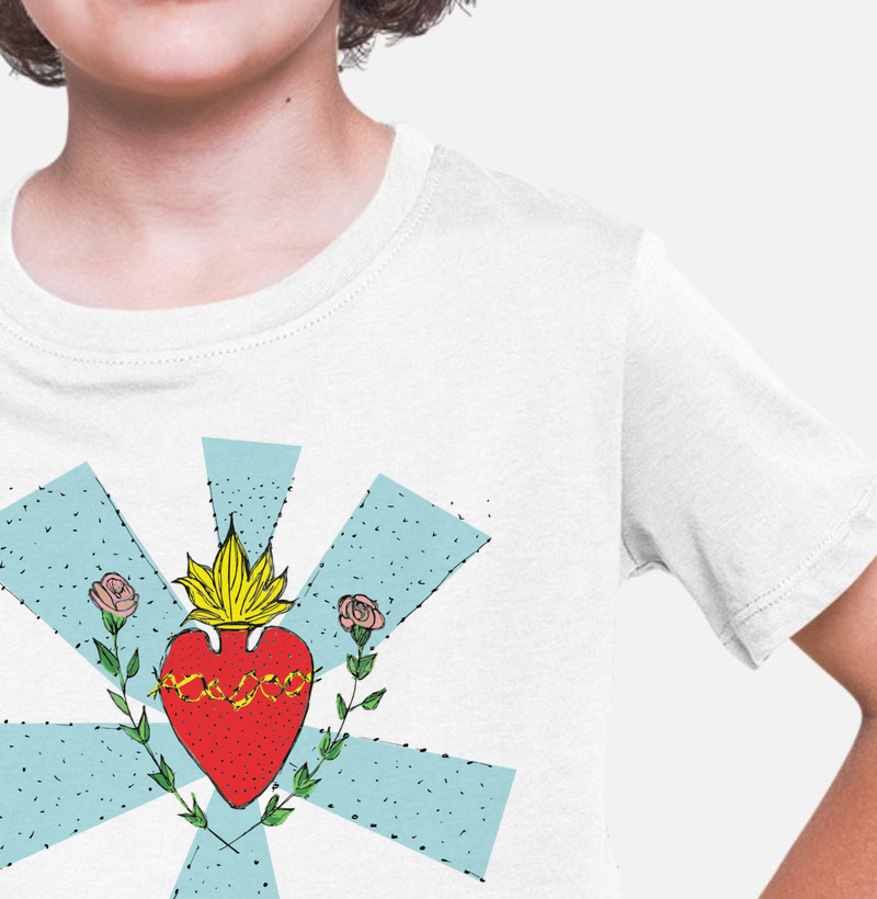 corações que oram o mesmo amém. para filhotes