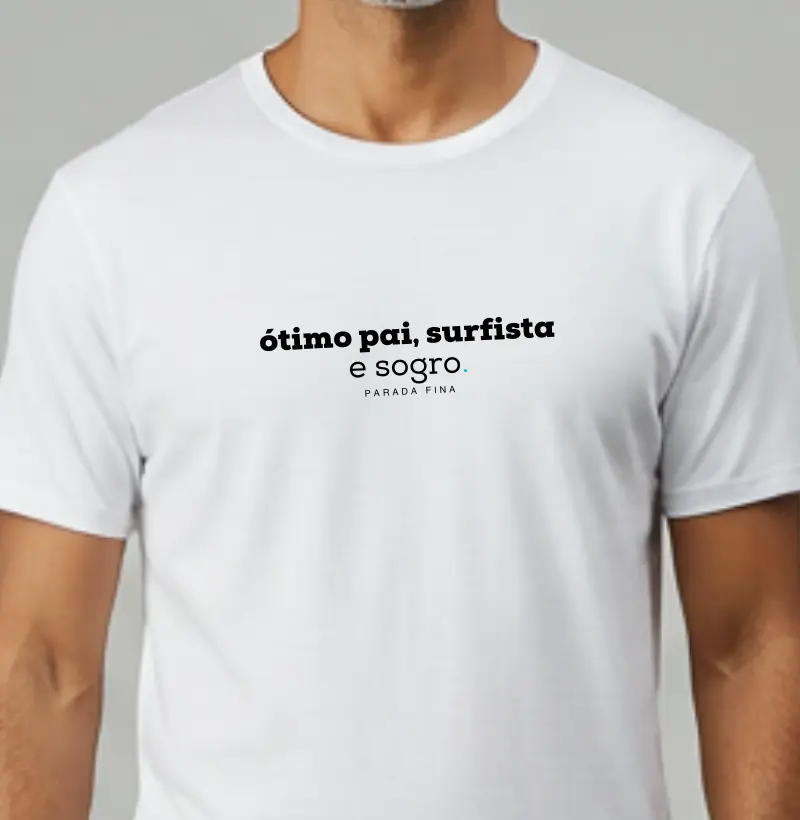 Ótimo pai, surfista e sogro.