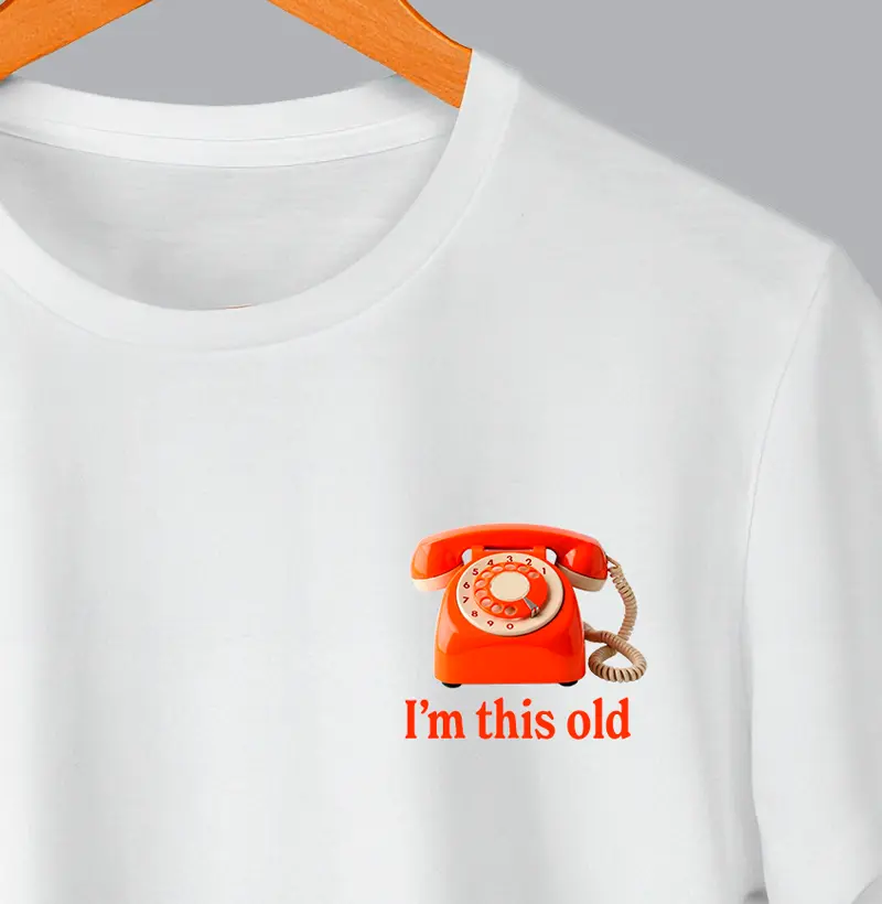 I'm this old