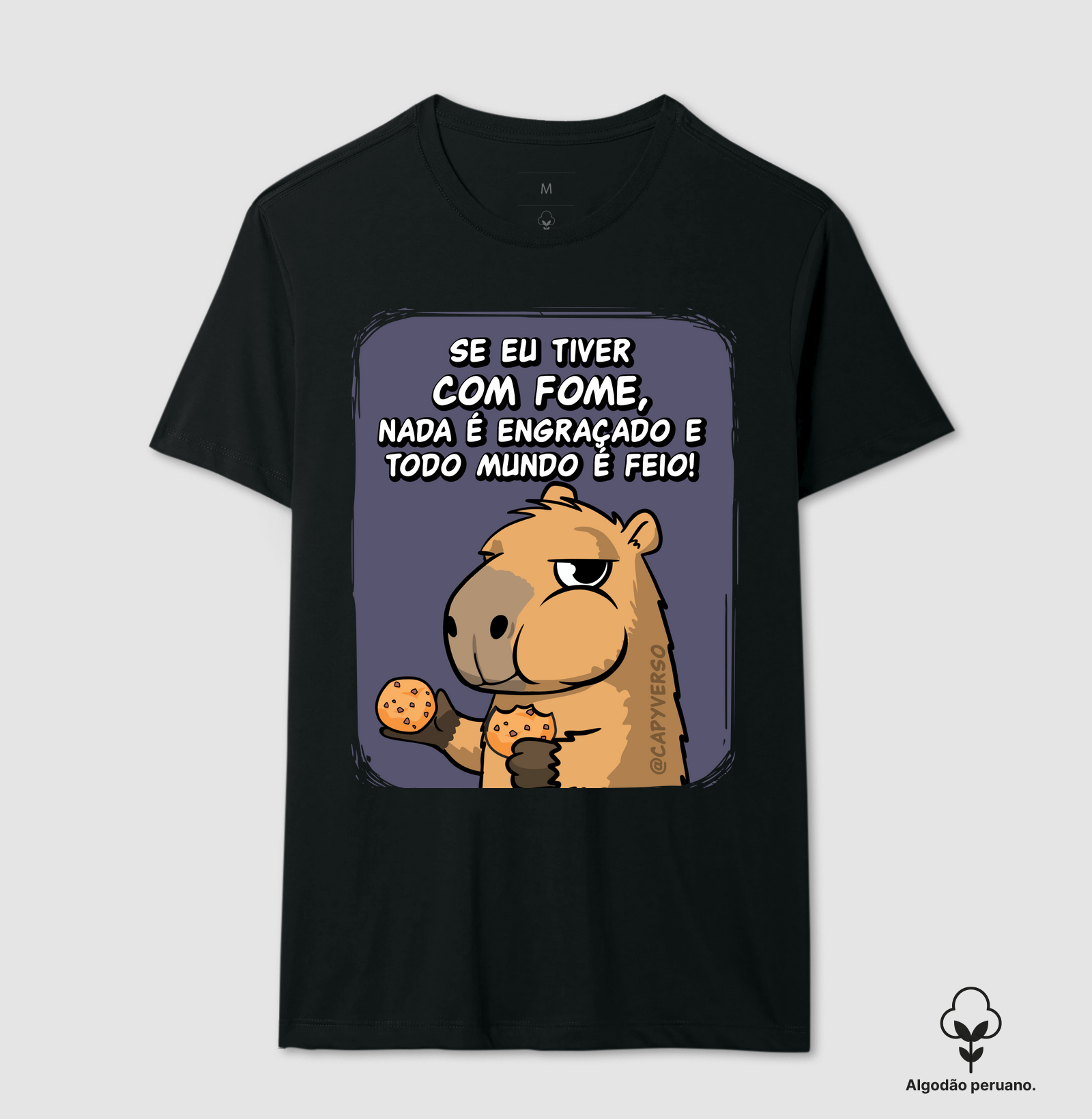Camiseta Capivara com fome
