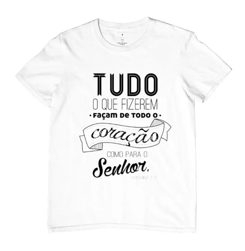Camiseta "Faith stamped"