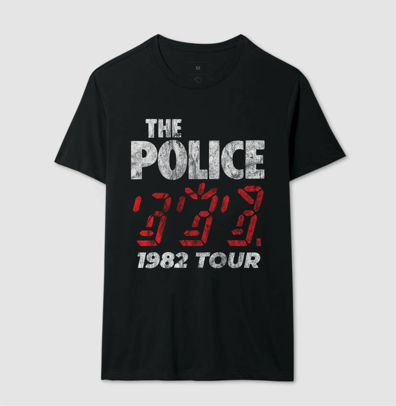 Camiseta Police - Tour 1982