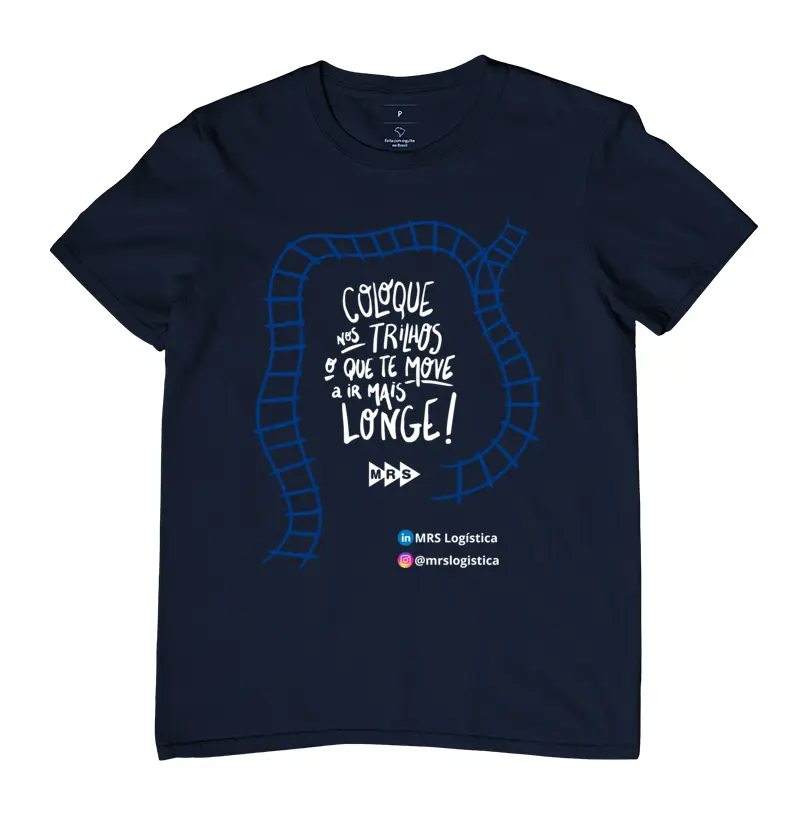 Camiseta MRS trilhos