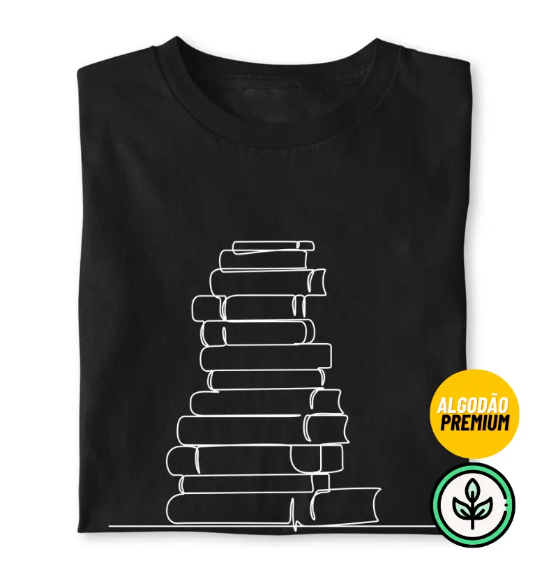Vou ali na livraria - Algodão peruano