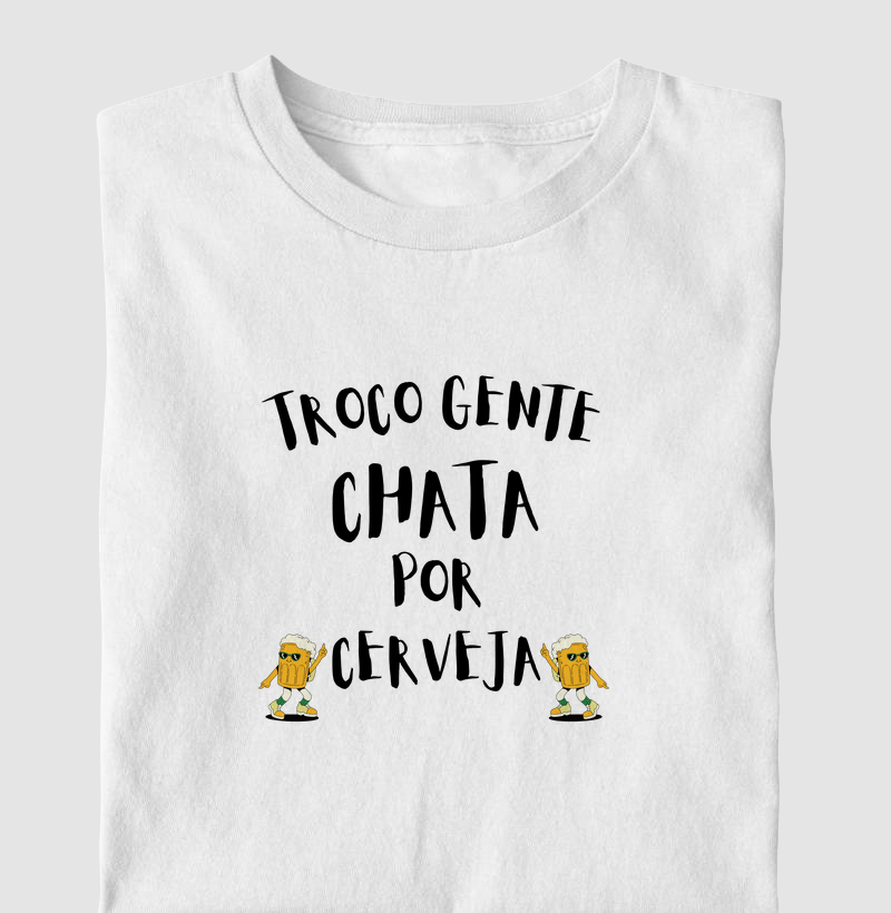 Troco gente chata por cerveja
