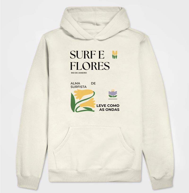 SURF E FLORES, LEVE COMO AS ONDAS.
