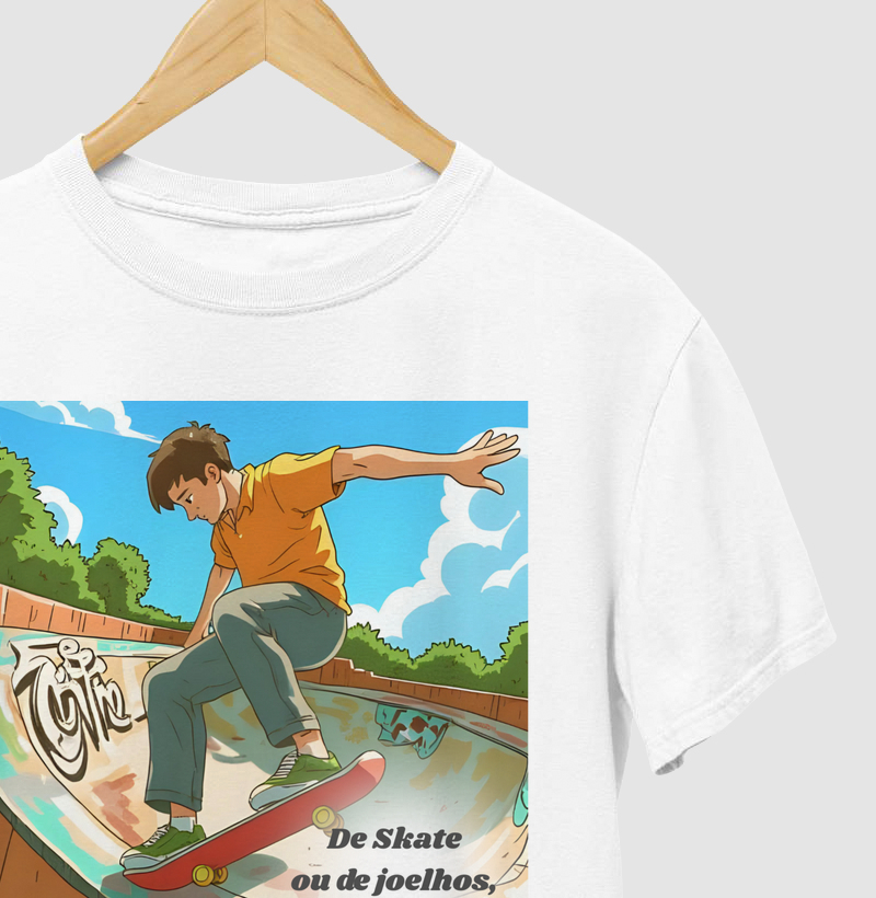 Camiseta Skate e Jesus