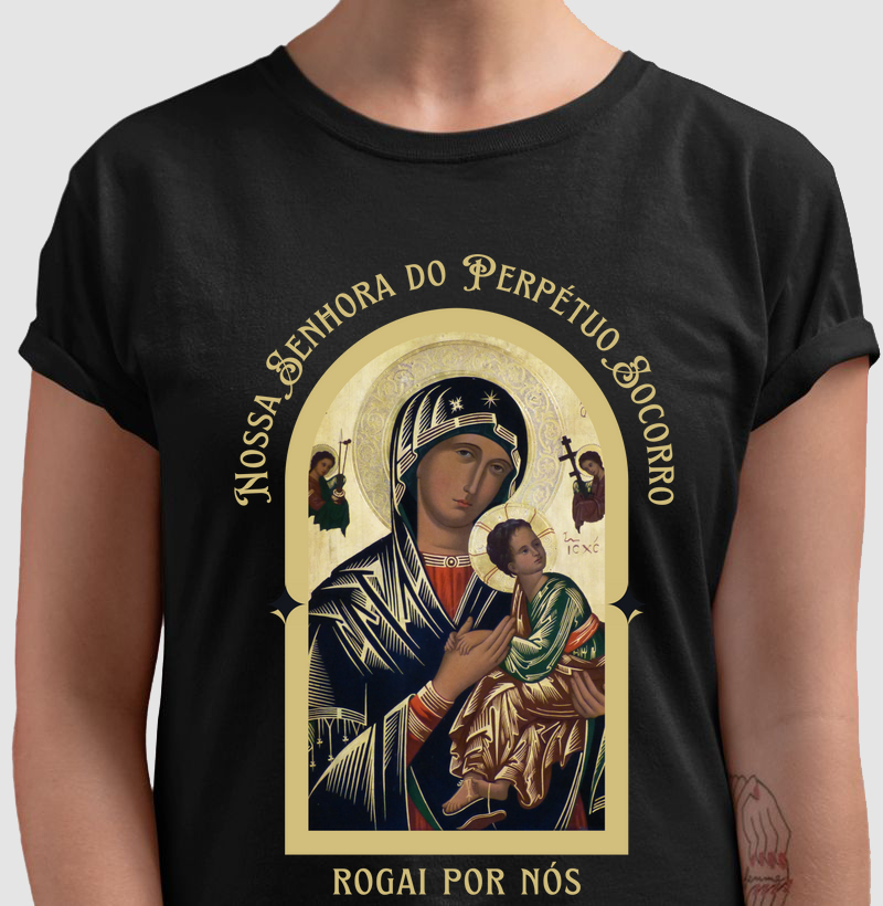 Camiseta Nossa Senhora do Perpétuo Socorro
