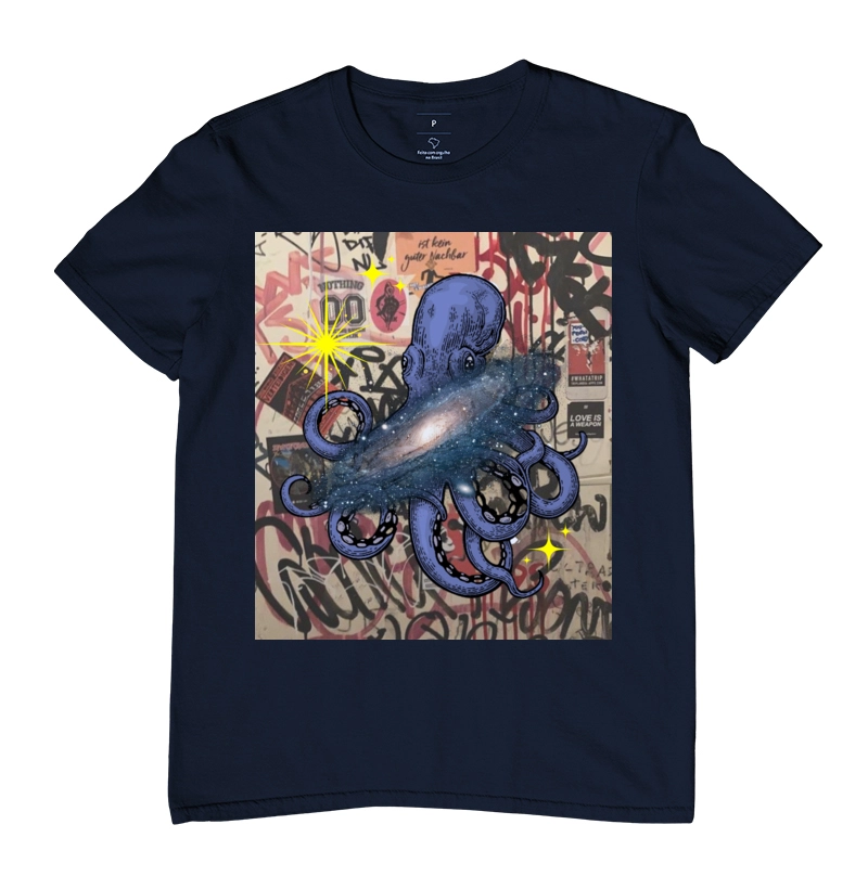 Galactic Octopus - basic shirt