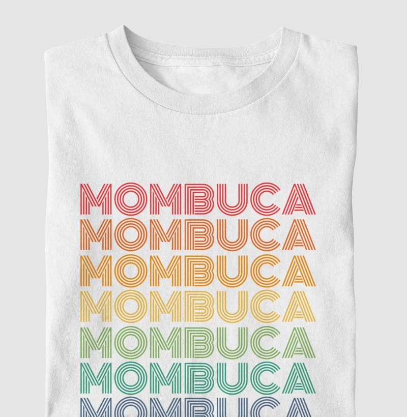 Mombuca Letreiro Retrô