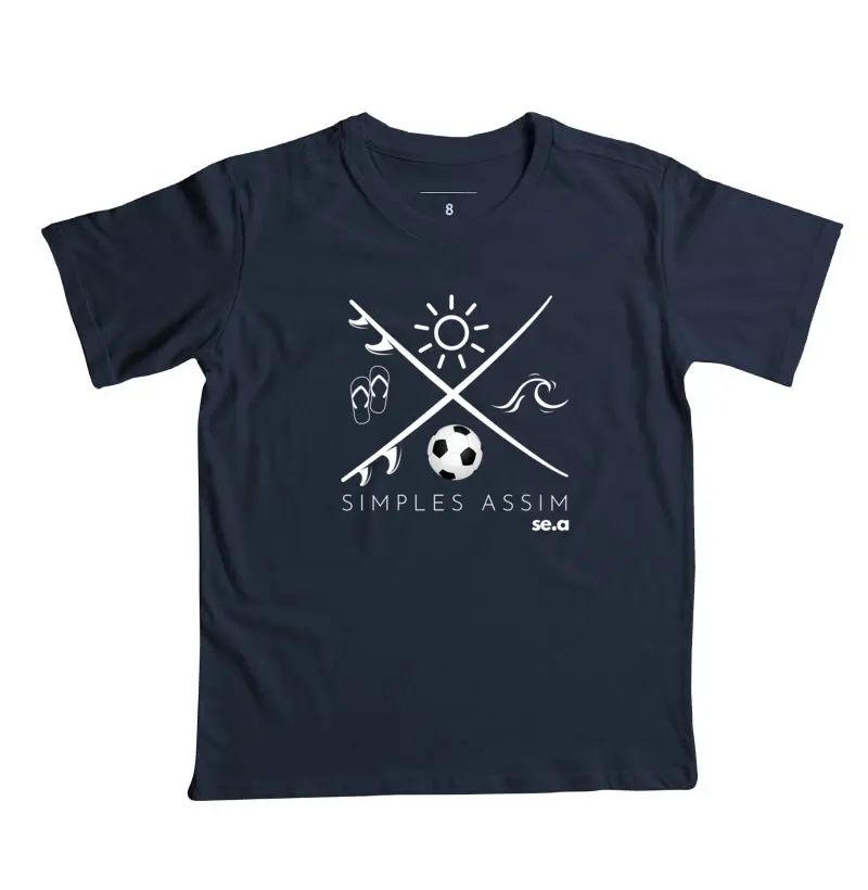 Camiseta Simples Assim Futebol