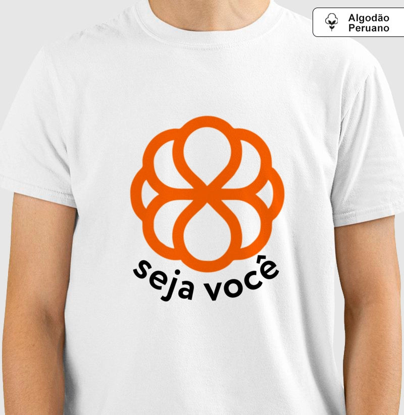 Camiseta Masculina Seja Você, a missão!