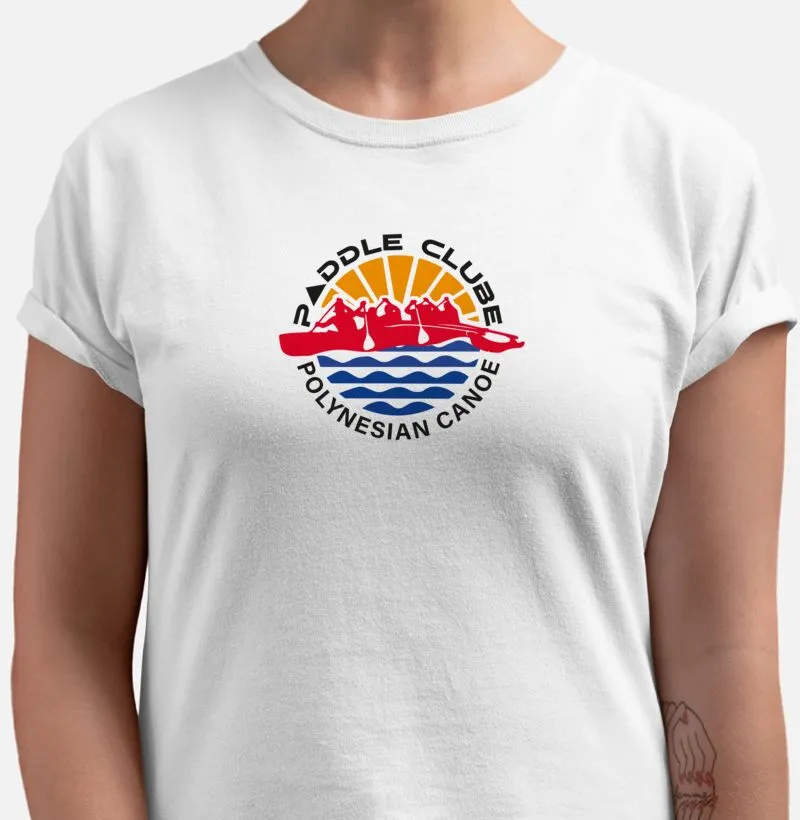 T-SHIRT masculino e feminina  - POLYNESIAN CANOE
