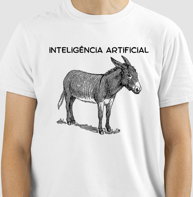 camiseta inteligência artificial 