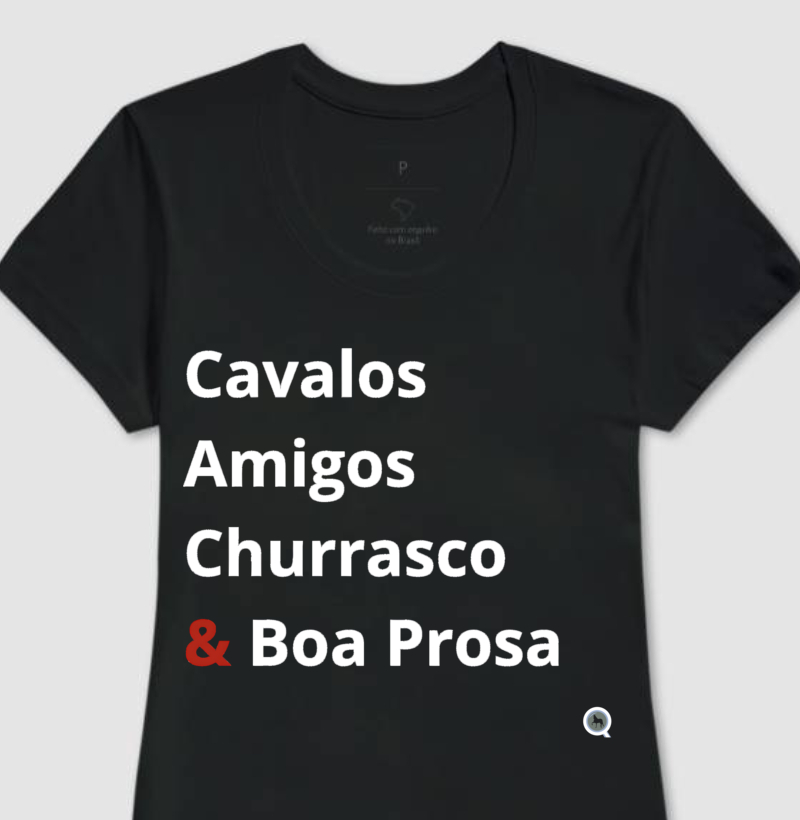 Camiseta Boa Prosa - Feminino