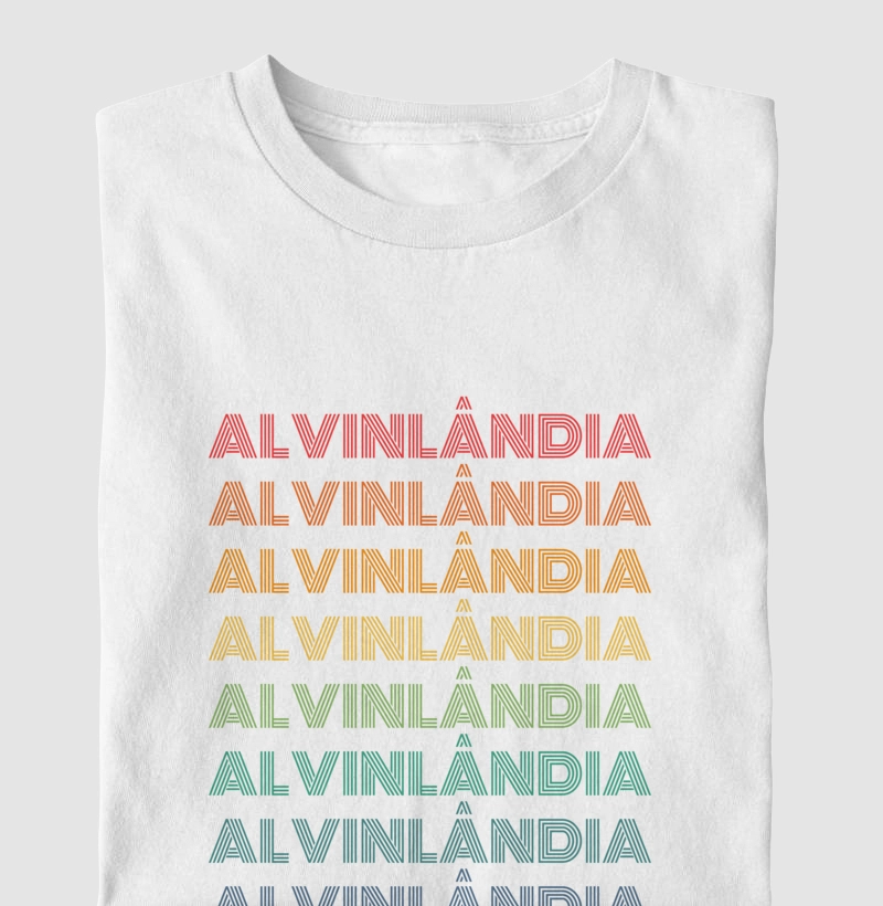 Alvinlândia Letreiro Retrô