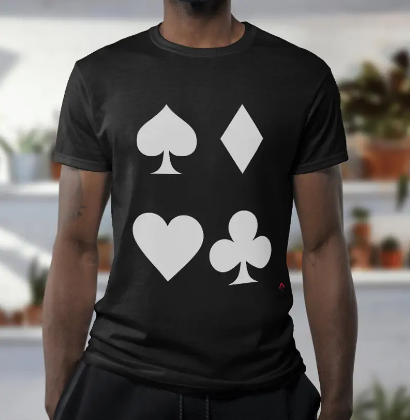 Camiseta "Quatro Naipes"