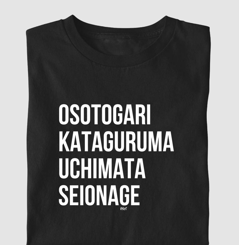 Osotogari Kataguruma Uchimata Seionage