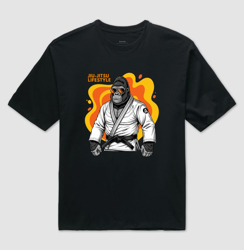 Macaco Óculos - Jiu-Jitsu