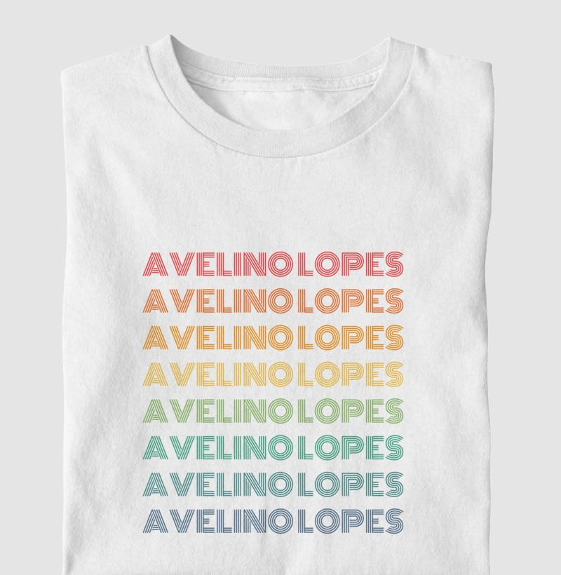 Avelino Lopes Letreiro Retrô