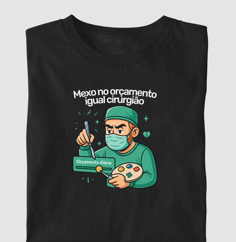 Mexo no Orçamento Igual Cirurgião
