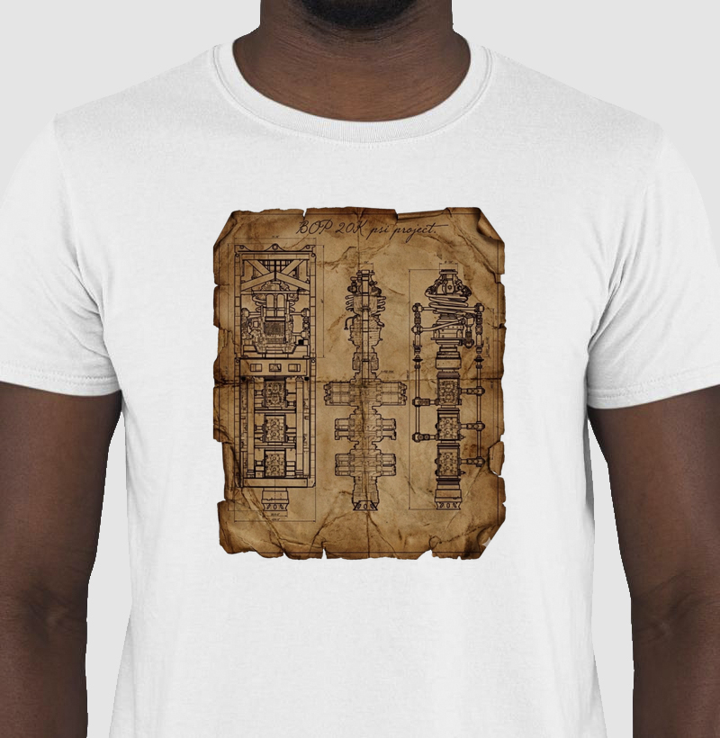 BOP Old Project – Blueprint Técnico Vintage