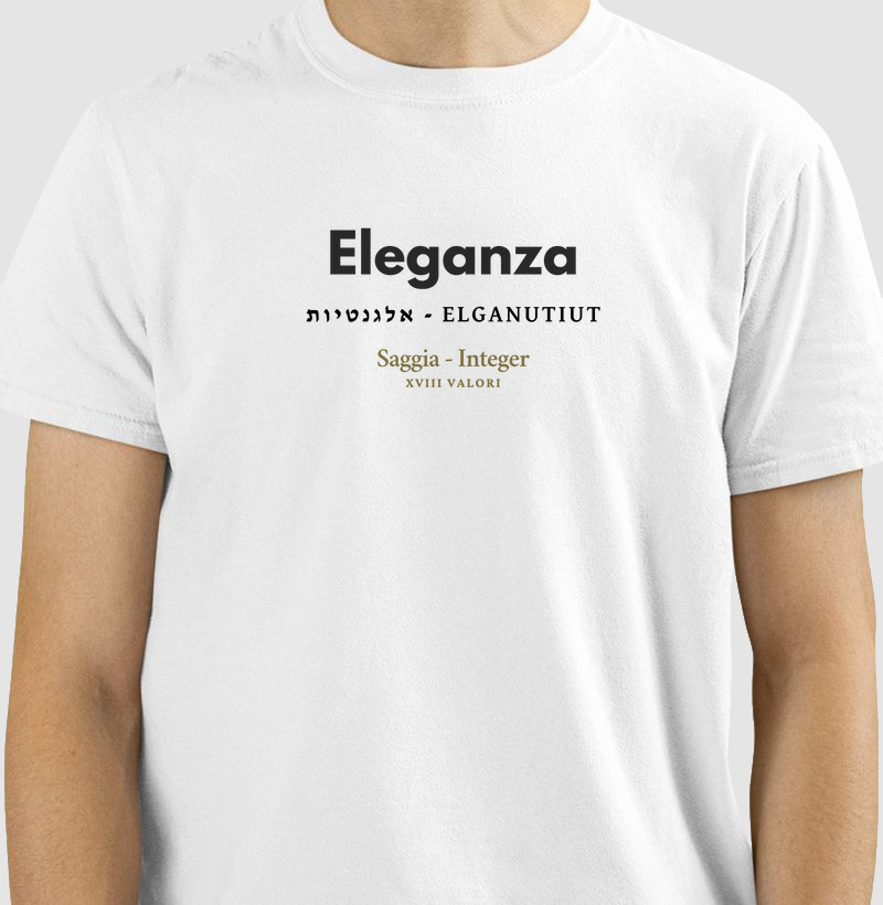 Camiseta XVIII Valori 0064 - Mann