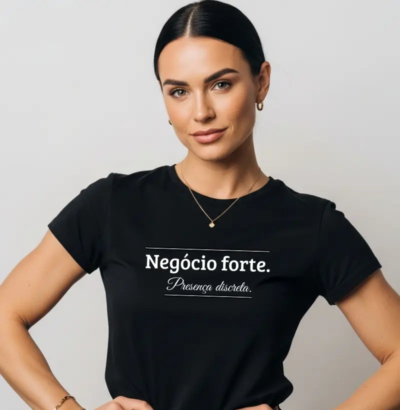 Negócio forte. Presença discreta