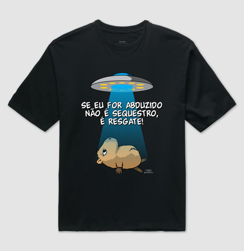 Camiseta Capivara Abduzido