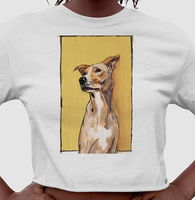 Cropped Cachorro Caramelo