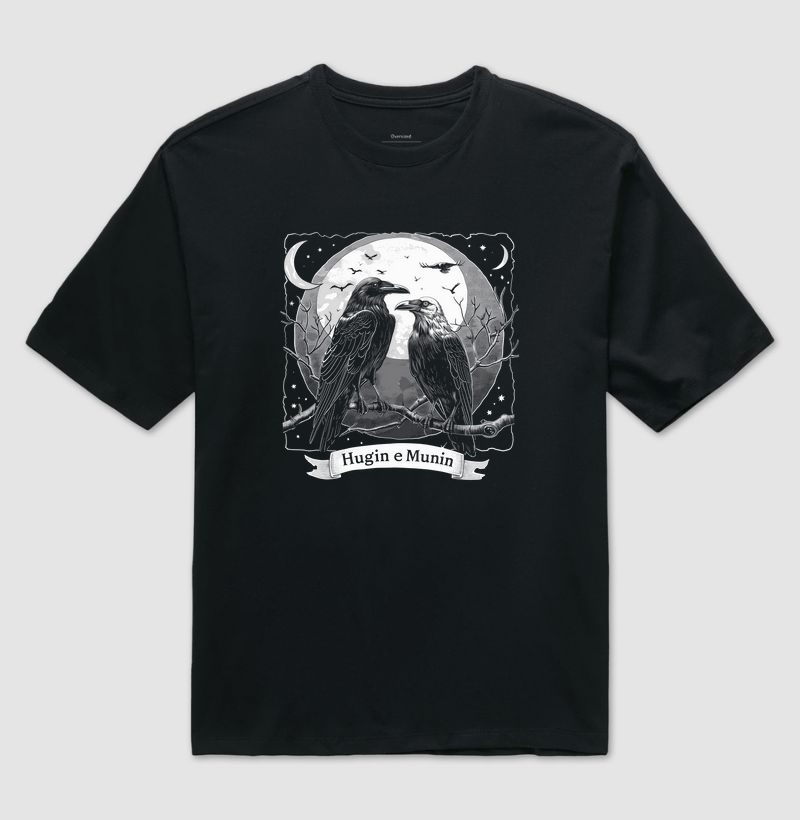 Huginn e Muninn, os Corvos de Odin