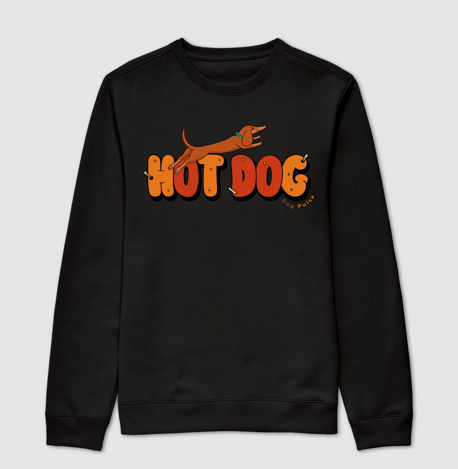 Suéter Moletom Dog Pulse Hot Dog - Explosão de Sabor