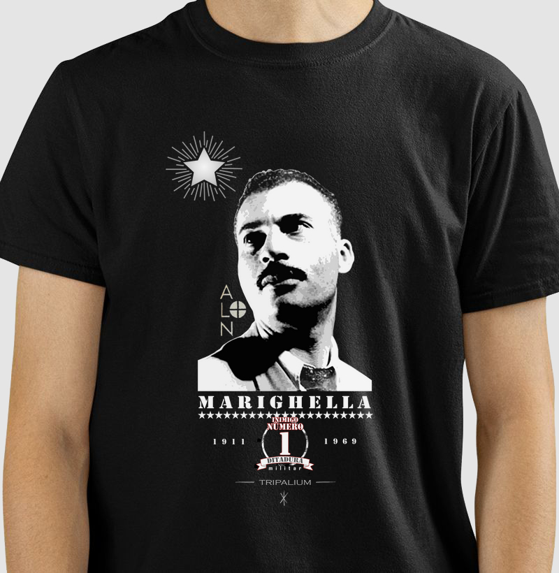 Camiseta Marighella 
