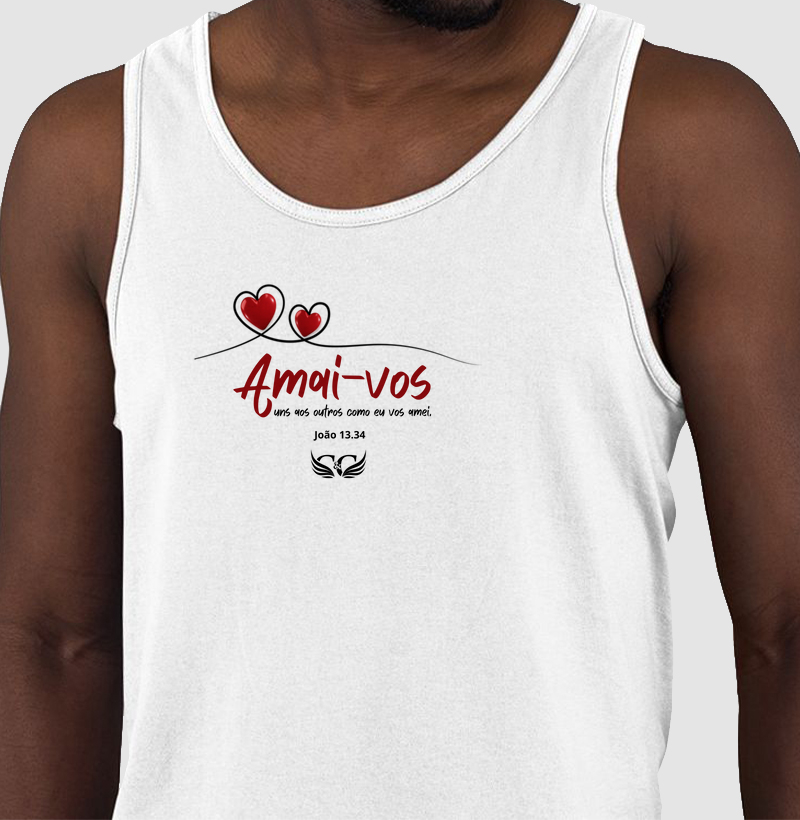 Camiseta Personalizada Amai-vos uns aos outros. João 13.34