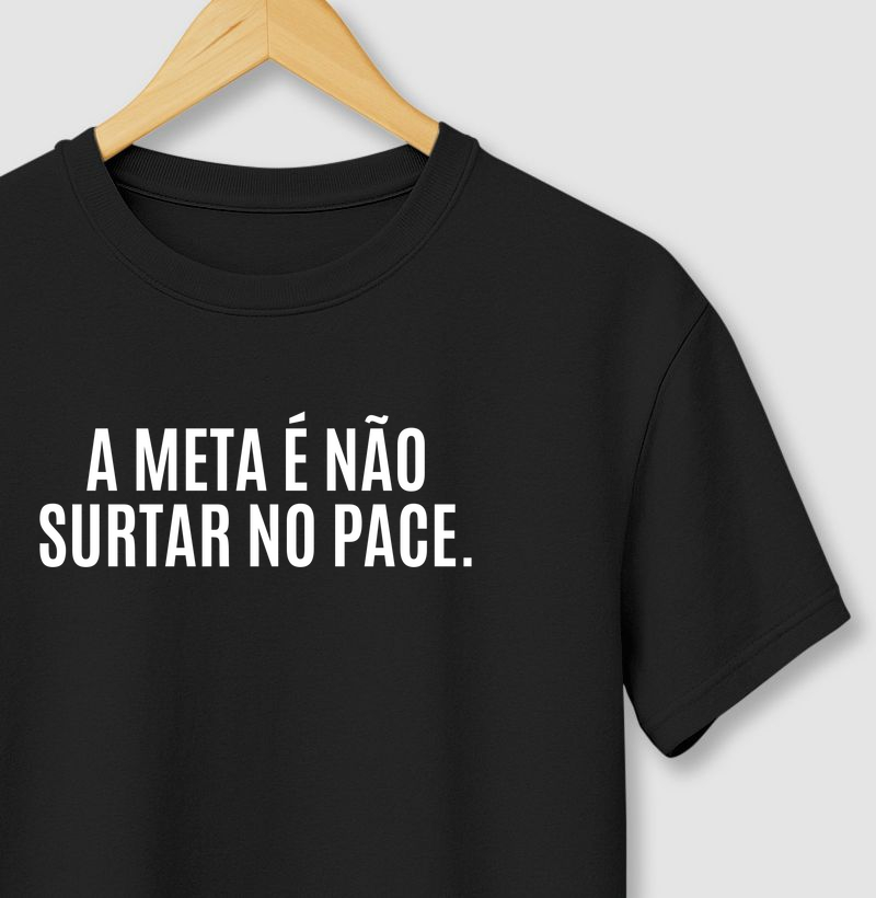 A meta é não surtar no pace