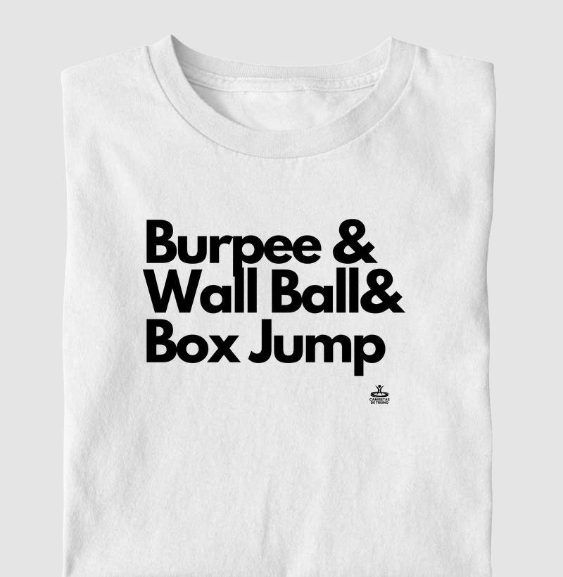Burpee & Wall Ball & Box Jump
