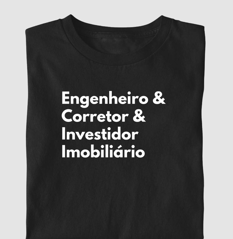 Engenheiro & Corretor & Investidor Imobiliário