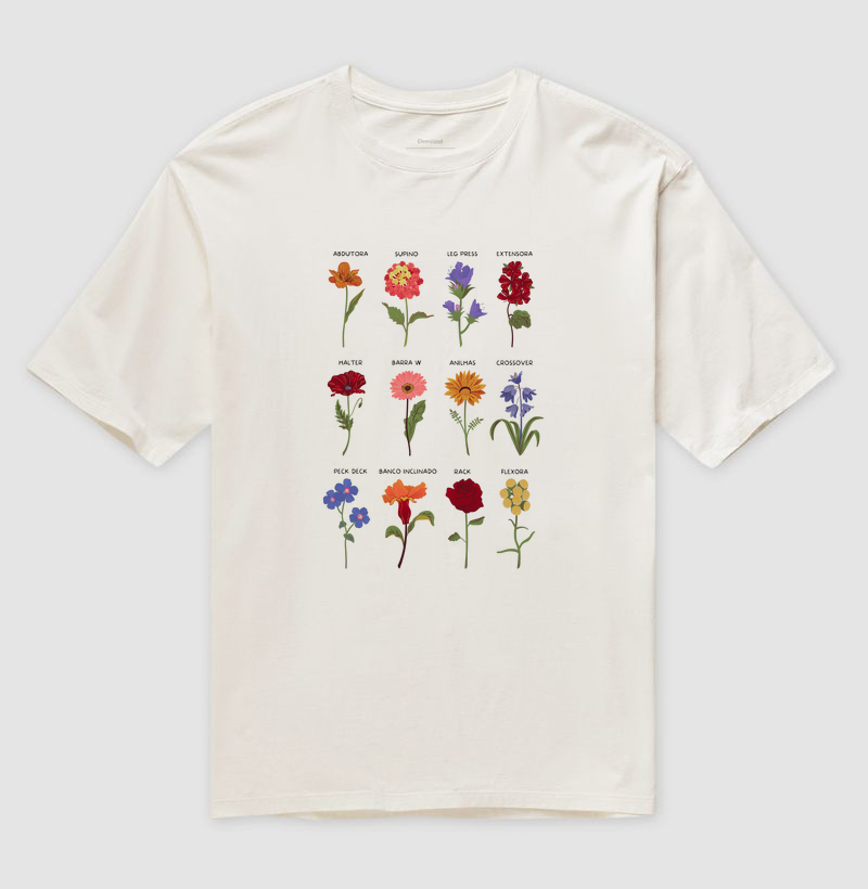 Flores & equipamentos de academia